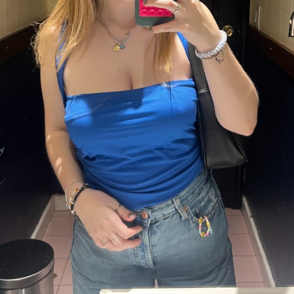 Blue Tank Top